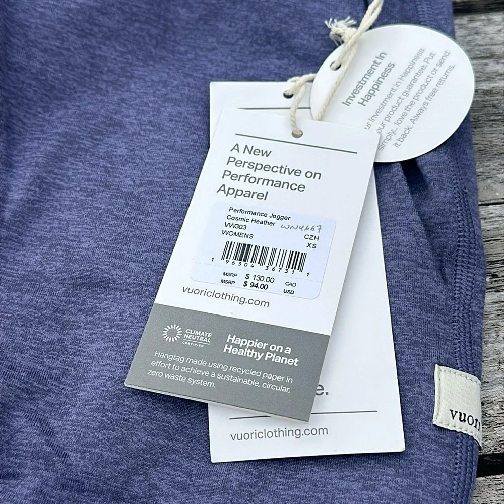 Vuori Blue Track Pants - Picture 3 of 7